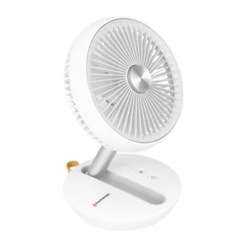 Salokāms bezvadu ventilators Humanas CoolAir F01, balts