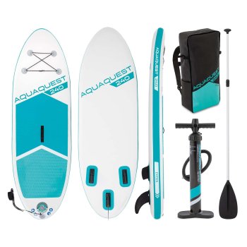 Надувная SUP-доска Intex Aqua Quest 240 Youth 244x76x13 см 68241