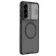 Чехол Nillkin CamShield Pro Magnetic для Samsung Galaxy A57 5G, полупрозрачный чёрный