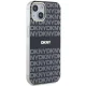 DKNY iPhone 15 / 14 / 13 чехол IML Mono & Stripe MagSafe, черный