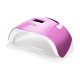 UV/LED manikīra un pedikīra lampa Glow F2 RP 220 W, Metāliskais rozā (57 LED, Dual LED, Low Heat Mode)