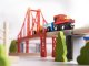 Koka dzelzceļš, auto sliežu ceļš trase 70 gab. | Wooden Railway