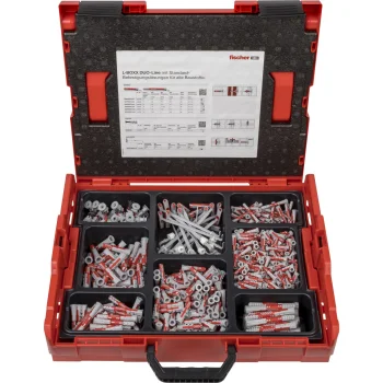 Dībeļu komplekts Fischer DuoLine L-Boxx 102, 833 gab.