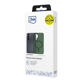 3mk Smoke MagCase для iPhone 17 – зелёный, полупрозрачный