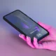 Чехол 3mk Satin Armor Case+ для Samsung Galaxy Z Flip 7, Прозрачный черный