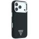 Чехол Guess Grained Triangle Logo MagSafe для iPhone 17 Pro / 18 Pro, черный