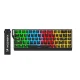 Mehāniskā spēļu tastatūra Wozinsky WKGP-1165 RGB - Melna