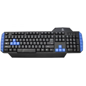Игровая клавиатура Rebeltec Warrior, синяя