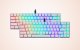 Motospeed CK67 RGB mehāniskā tastatūra klaviatūra ar apgaismojumu Bluetooth/USB, pasteļkrāsa | Wireless...