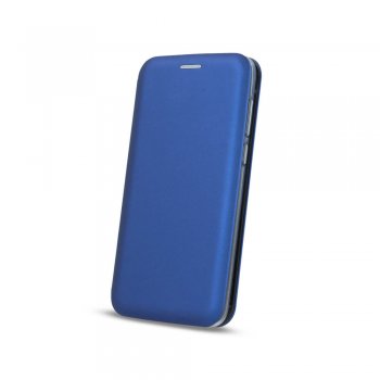 Apple iPhone 12 / 12 Pro 6.1" Smart Diva Leather Case Cover Stand, Blue | Telefona Vāciņš Maciņš Apvalks...