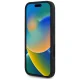 Guess Grained Big 4G Logo Small Classic Logo vāciņš iPhone 16, melns