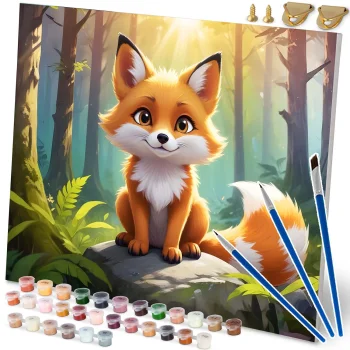 Картина по номерам Massido 40x50 см, Лиса