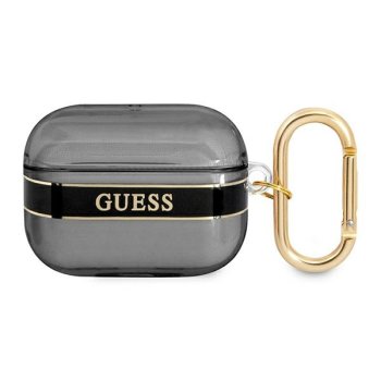 Guess Чехол для AirPods Pro Strap Collection Черный
