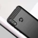 Telefona vāciņš Motorola Moto E7i Power Carbon Case, melns