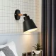 Sienas lampa Loft ZD129, melna matēta