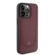 Mercedes iPhone 15 Pro Case Leather Urban Bengale, Red