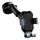 Baseus Gravity Car Mount Dashboard Windshield Phone Bracket Holder, Black | Автомобильный...