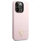 Vāciņš Guess Silicone Triangle iPhone 14 Pro 6.1\", violets