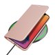 Apple iPhone 12 / 12 Pro DUX DUCIS Magnetic Case Cover, Pink | Telefona Vāciņš Maciņš Apvalks Grāmatiņa