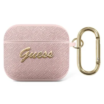Чехол Guess GUA3SASMP для Apple AirPods 3 розовый
