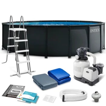 Intex 26330 Frame Pool 549x132 cm, 11-in-1 Set