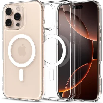Чехол Spigen для iPhone 16 Pro Max Ultra Hybrid Mag MagSafe, белый