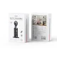 Yesido SF20 magnētiskais stabilizators ar sejas izsekošanu AI 360° 1200mAh, melns