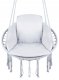\"Stork\'s Nest\" Swing with Cushion for Garden Terrace or Balcony