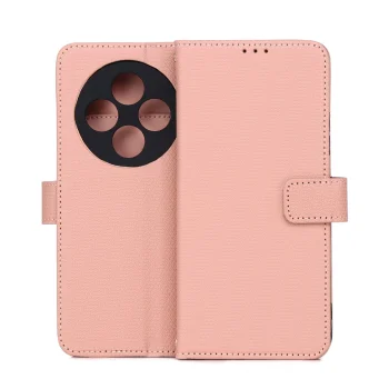 Smart Triangle atverams vāciņš priekš Xiaomi Redmi 14C / A4 / POCO C75, rozā