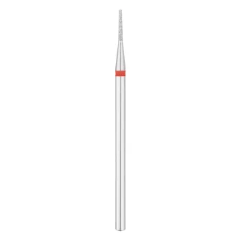 EXO PRO dimanta nagu frēzes uzgalis, noapaļots konuss, 1.0 mm, sarkans