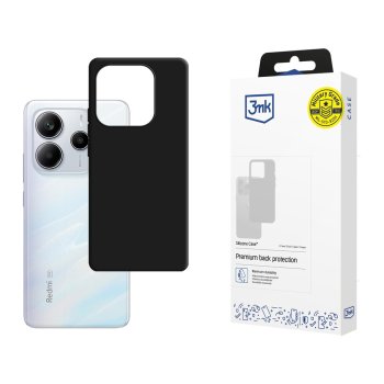 3mk silikona vāciņš Xiaomi Redmi Note 14 5G, melns