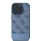 Чехол Guess 4G Bottom Stripe для iPhone 16 Pro Max - синий