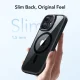 ESR Classic Hybrid Kickstand MagSafe vāciņš iPhone 17 - caurspīdīgi melns | Phone Case Cover Clear Black