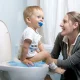 Nicekids 3in1 bērnu podiņš un tualetes poda uzliktnis, zils