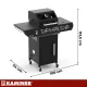 Gāzes grils Kaminer Varen Black 3.0 2+1 10kW