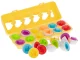 Attīstošā Rotaļlieta Formu Krāsu Šķirotājs \"Olas\", 12 gab. | Educational Toy Color Shape Digit Sorter...