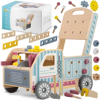 Детские деревянные ходунки с инструментами RK-874 Ricokids