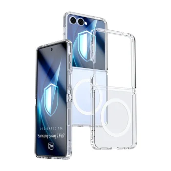 3mk Armor MagCase vāciņš Samsung Galaxy Z Flip 7 Caurspīdīgs