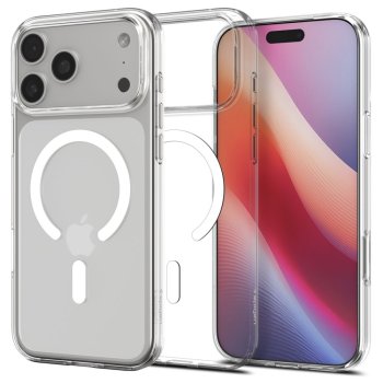 Spigen iPhone 17 Pro vāciņš Liquid Crystal Mag Magsafe, caurspīdīgs