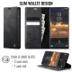 Samsung Galaxy S20 Ultra (SM-G988F) CASEME Wallet Magnetic Leather Case Cover, Black | Telefona Vāciņš Maciņš...