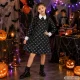 Wednesday Addams Kids Costume Dress, 135-145 cm
