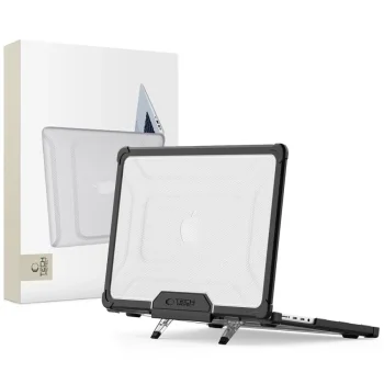 Чехол Tech-Protect SmartShell Pro для MacBook Pro 14 2021-2025 с подставкой,...