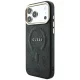 Guess Embossed 4G Classic MagSafe vāciņš iPhone 17 Pro Max / 18 Pro Max, melns