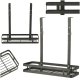 Ikonka KX4321 Black Stainless Shower Shelf