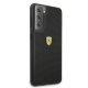 Ferrari Samsung Galaxy S21 Case On Track Perforated, Black