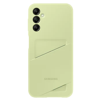 Original Samsung Galaxy A14 5G (SM-A146) / 4G (SM-A145F/DSN) Card Slot Cover Case, Lime (EF-OA146TGEGWW) | Чехол...