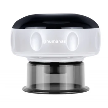 Электронная вакуумная банка массажер Humanas BB01 Plus, белый