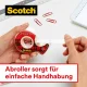 Клейкая лента Scotch Crystal с диспенсером 19 мм x 7.5 м, прозрачная