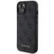 Apple iPhone 15 6.1\'\' Guess 4G Metal Logo + 5000mAh MagSafe Power Bank Case Cover, Black