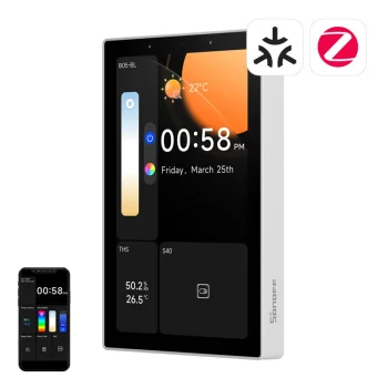 SONOFF NSPanel Pro 120 viedais vadības panelis Matter Zigbee WiFi, balts